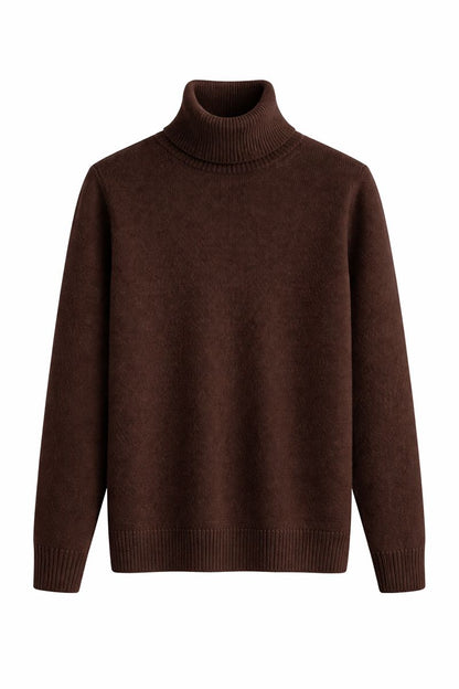 Men’s 100% Mongolian Cashmere Turtleneck Sweater