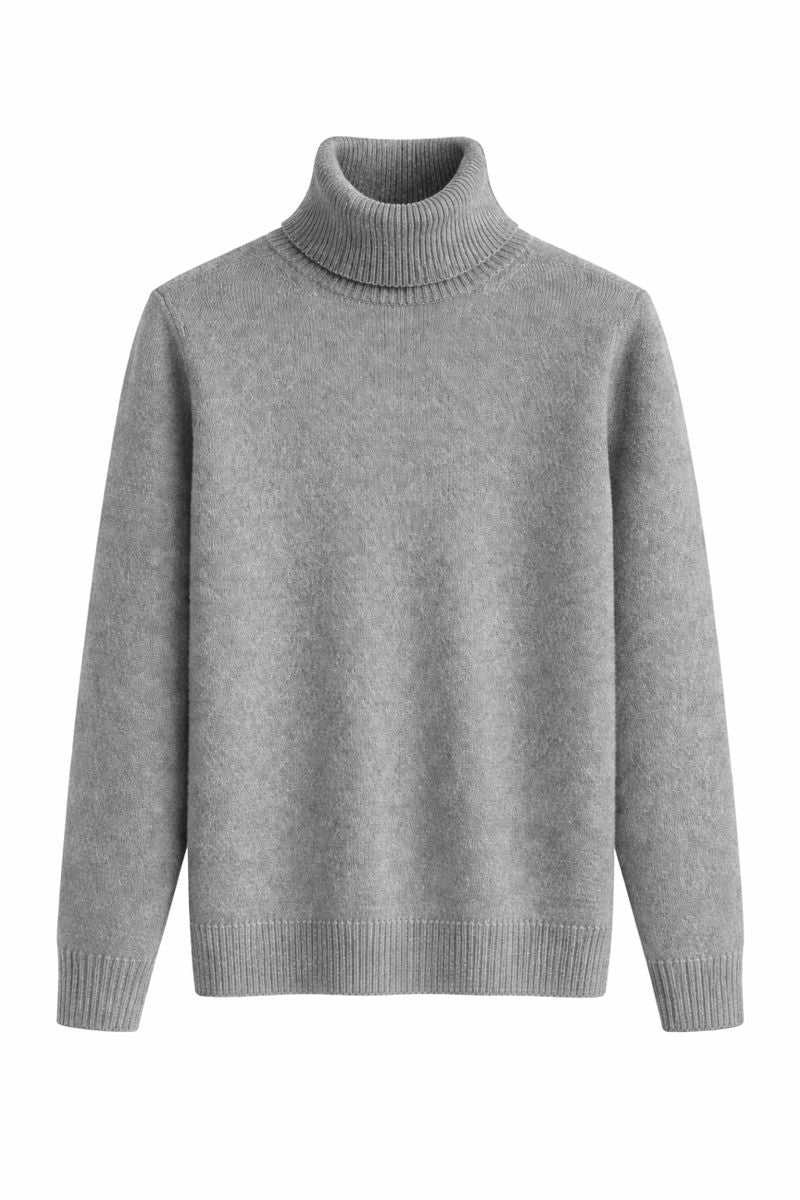 Men’s 100% Mongolian Cashmere Turtleneck Sweater