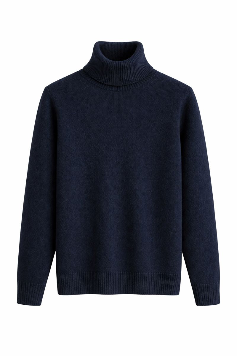 Men’s 100% Mongolian Cashmere Turtleneck Sweater