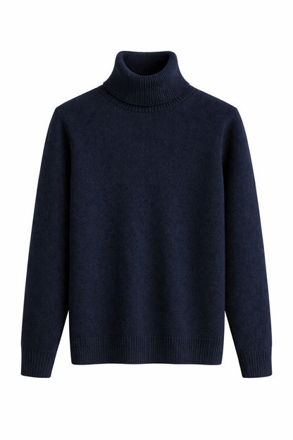 Men’s 100% Mongolian Cashmere Turtleneck Sweater