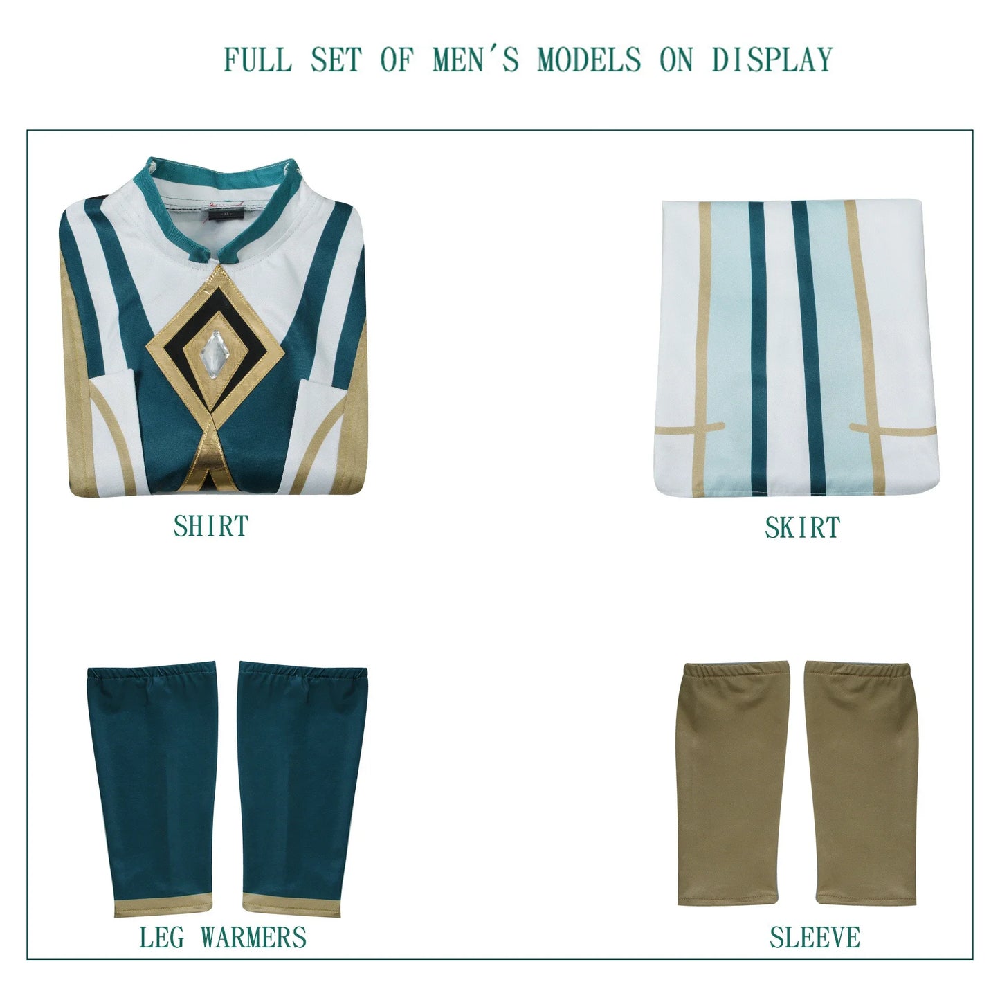 The Akademiya Cosplay CostumeImpact Carnival Uniform Wig Anime Halloween Costumes Men Game